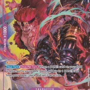 One Piece TGC Awakening of the New Era Eustass "Captain" Kidd - (Alternate Art) OP05-074