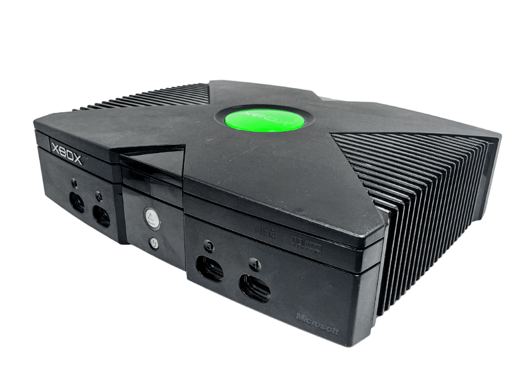 Original XBox Console + Controller + Leads - Image 11