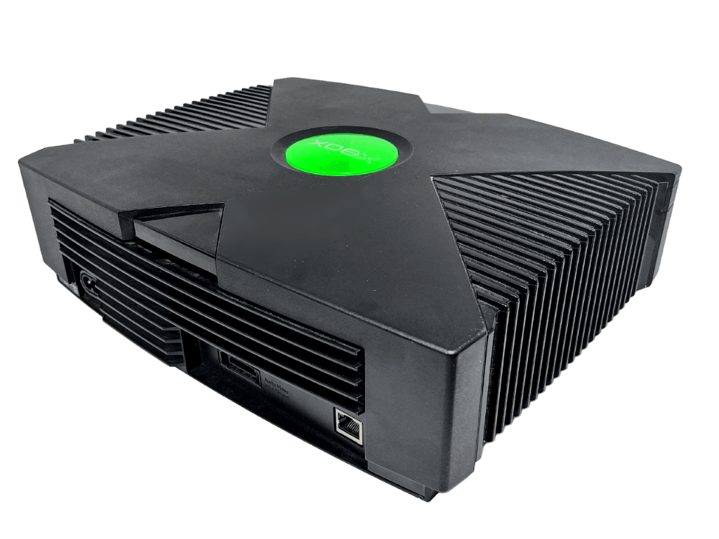 Original XBox Console + Controller + Leads - Image 9