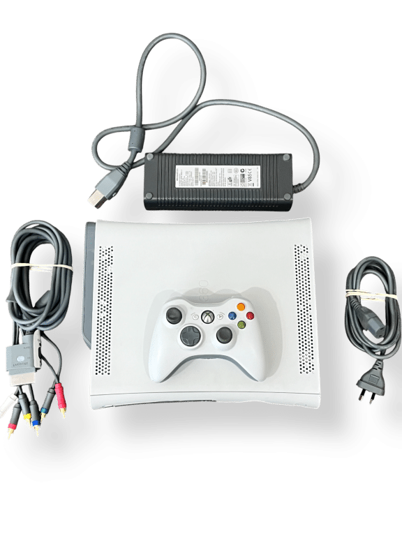 XBox 360 Console (WHITE LAUNCH!) + Genuine Controller *AMAZING CONDITION!