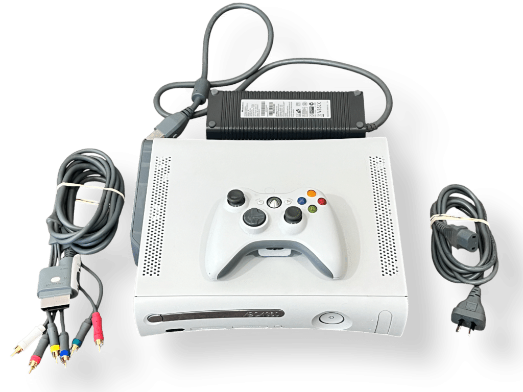 XBox 360 Console (WHITE LAUNCH!) + Genuine Controller *AMAZING CONDITION! - Image 6