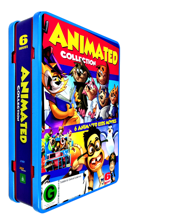 Animated Movie Collection DVDs (COLLECTOR'S TIN) *RARE BOX SET* - Image 2