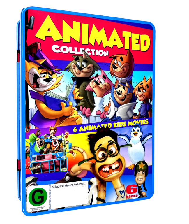 Animated Movie Collection DVDs (COLLECTOR'S TIN) *RARE BOX SET* - Image 7