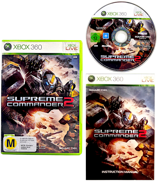 Supreme Commander (Xbox 360) *EXCELLENT CONDITION, No Manual
