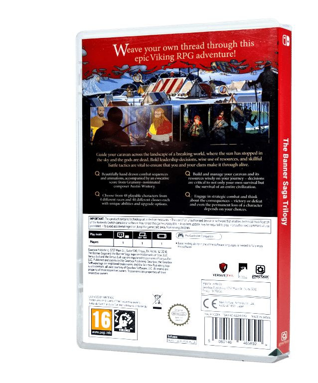 The Banner Saga Trilogy (Nintendo Switch) Appleby Games