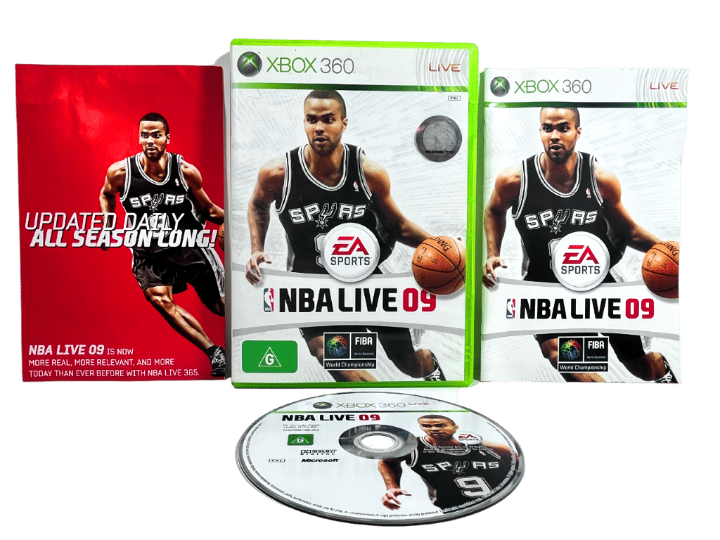 NBA LIVE 09 (XBox 360) Appleby Games