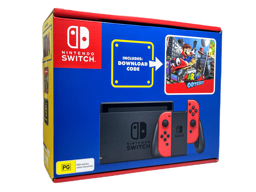 Nintendo Switch Console + Super Mario Odyssey Bundle