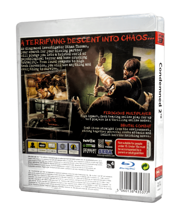 Condemned 2: Bloodshot (PS3)