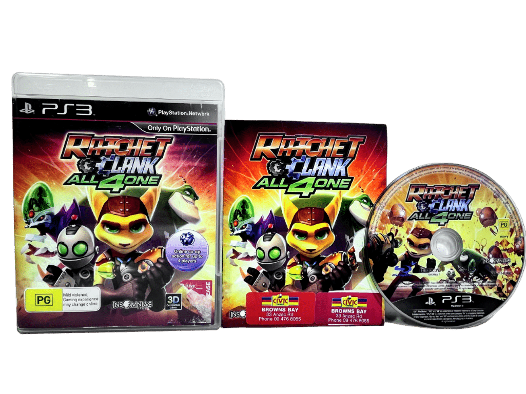 Ratchet and Clank All 4 One PlayStation 3 game
