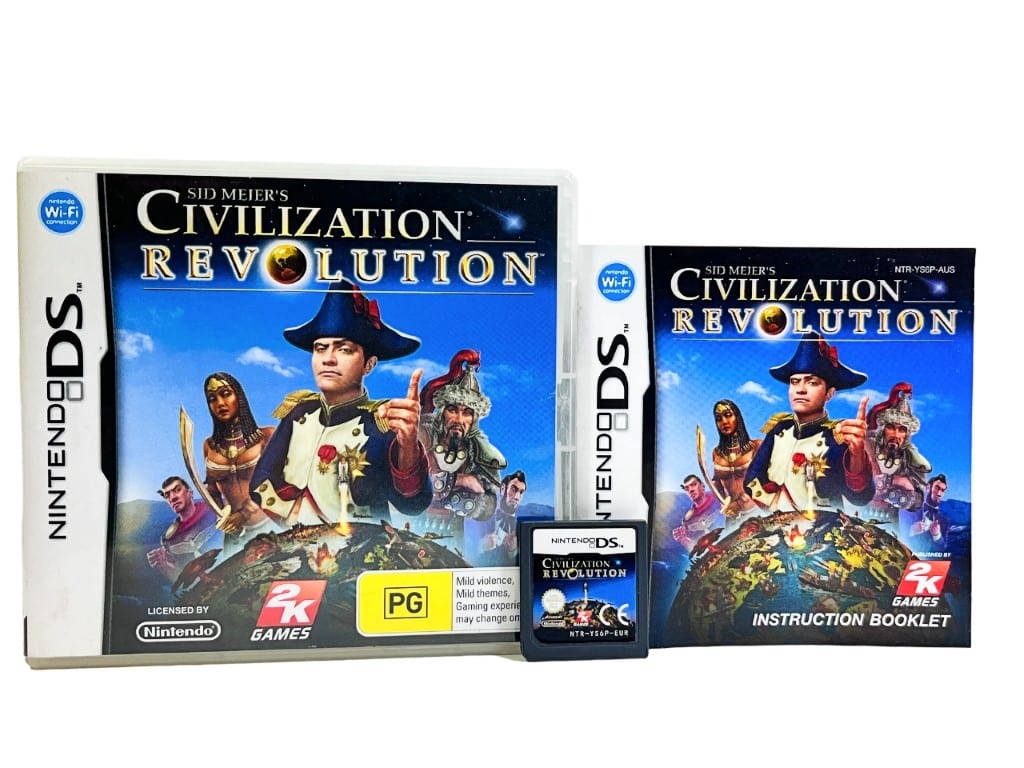 Sid Meier's Civilization Revolution (DS NZ PRINT) *MINT COMPLETE
