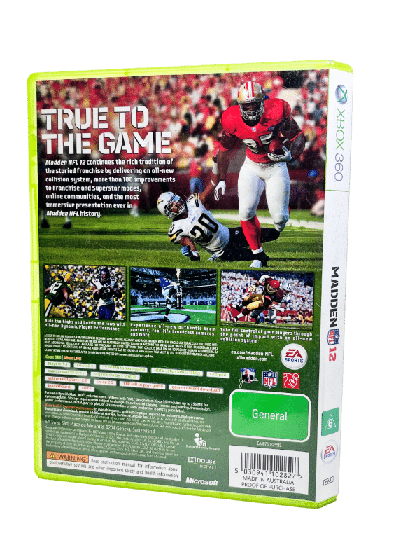 Madden NFL 12 (XBox 360)