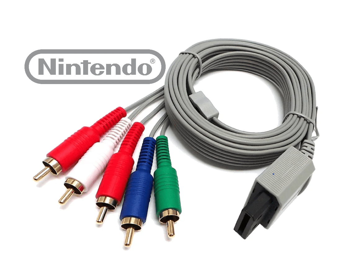 GENUINE NINTENDO RGB Component AV Audio Video Cable for Wii 1080P - Main Image