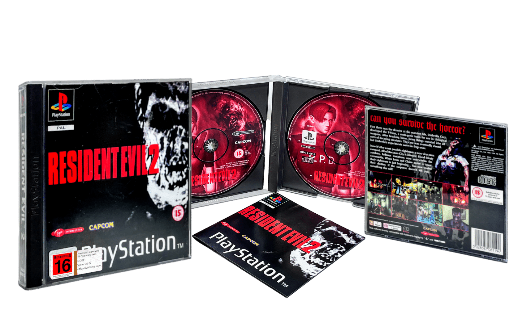 RESIDENT EVIL 2 (PS1)