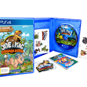 New Joe & Mac: Caveman Ninja T-Rex Edition (PS4)