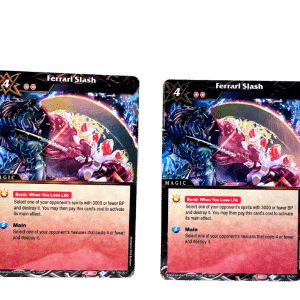 Ferrarl Slash - Battle Spirits Saga Promo Cards (BSSP) x 2 CARDS
