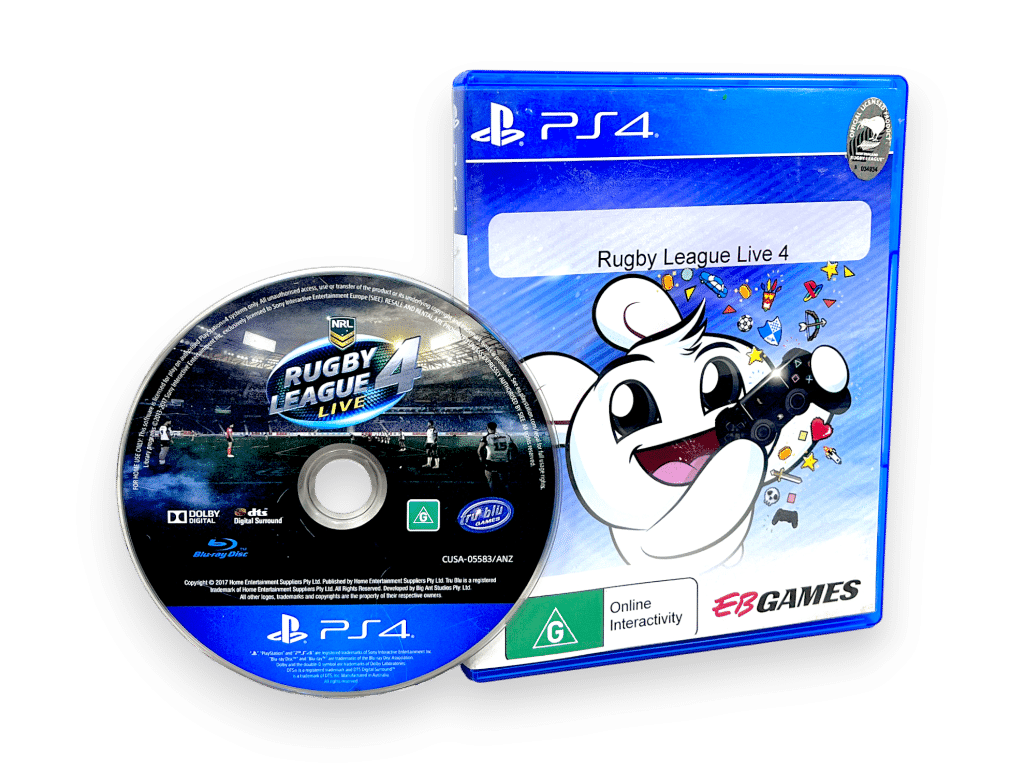 Rugby League Live 4 PS4 game