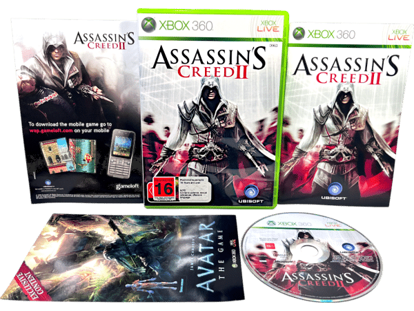 ASSASSIN'S CREED II (Assassins Creed 2) XBox 360