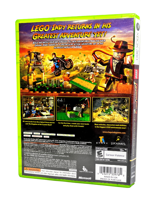 Lego Indiana Jones 2: The Adventure Continues (XBox 360)