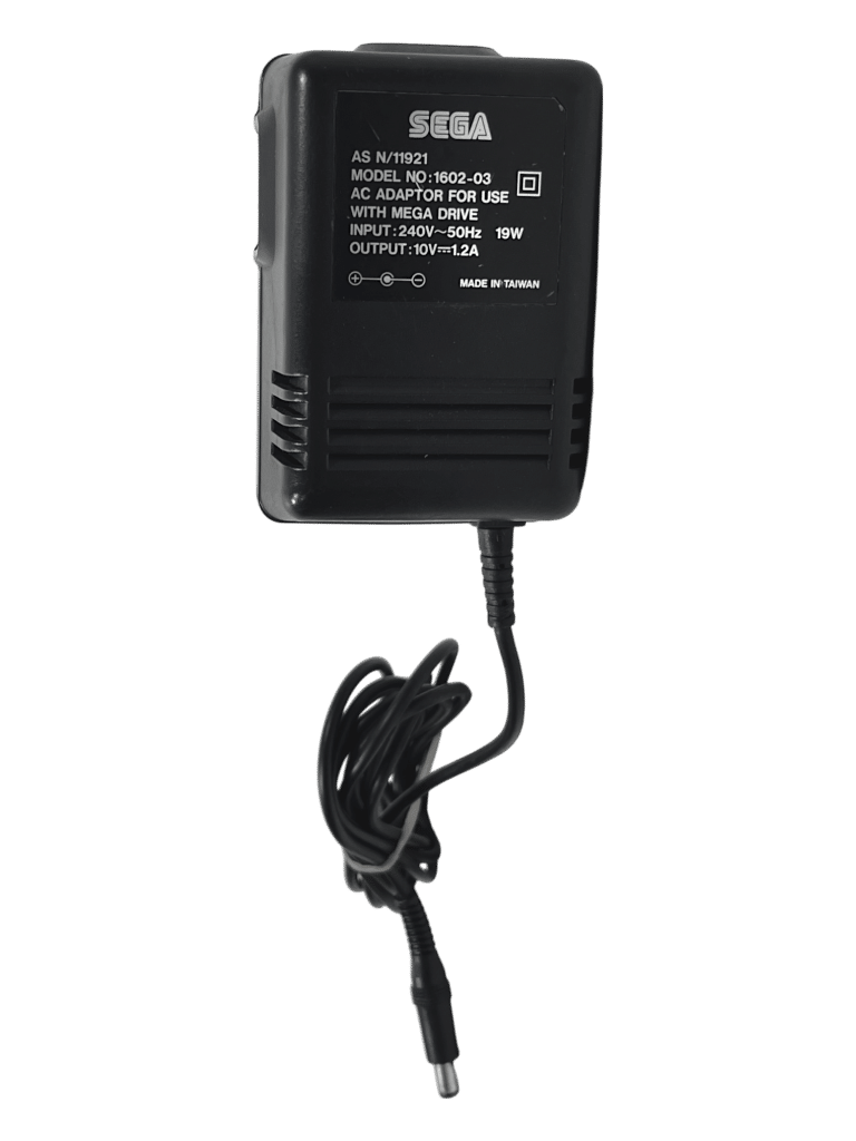 Official Sega Mega Drive AC Power Adapter Model 1602-03