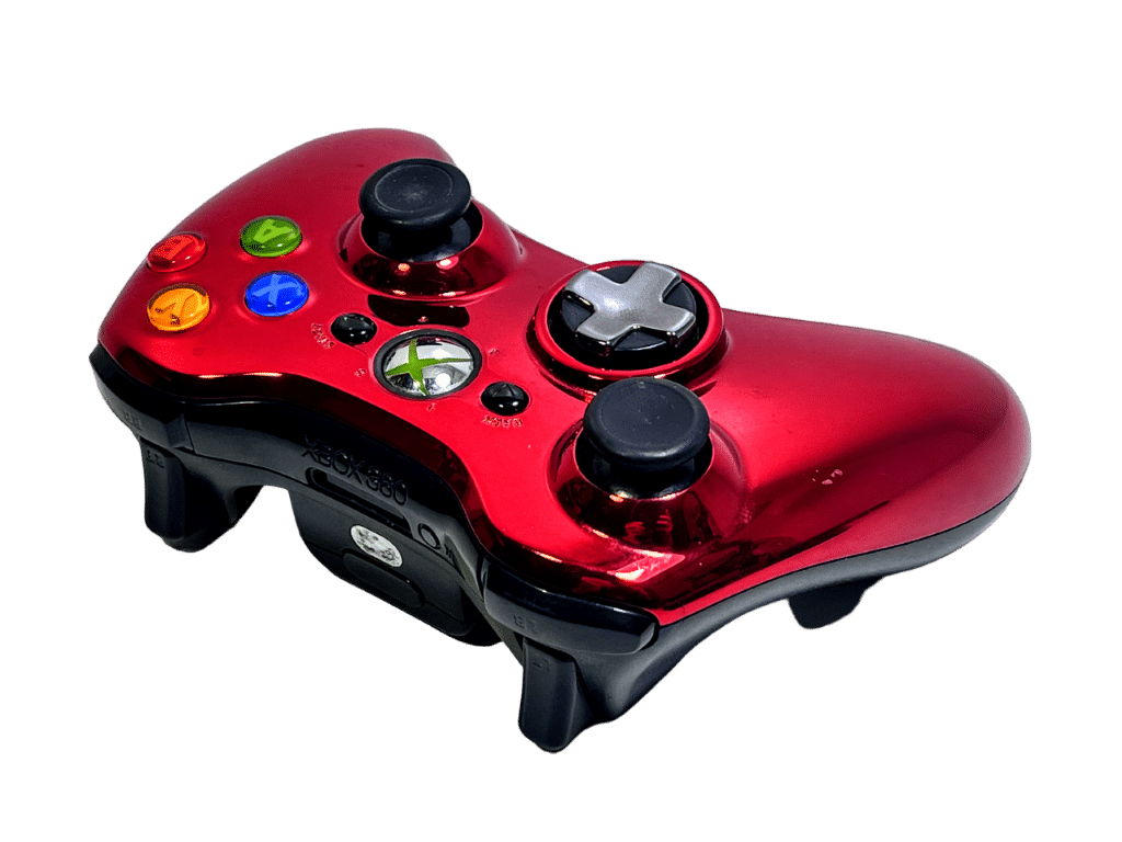 Genuine Xbox 360 Controller RED CHROME