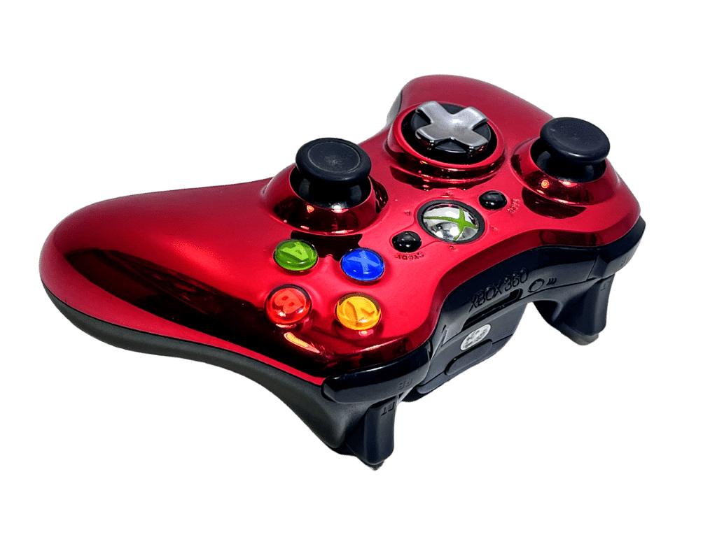 Genuine Xbox 360 Controller RED CHROME