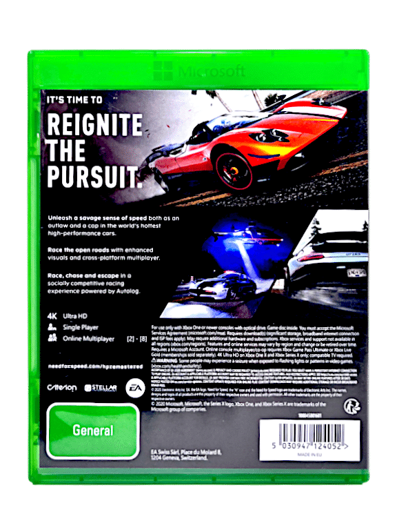 Need for Speed: Hot Pursuit Remastered (Xbox One)