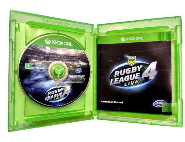 RUGBY LEAGUE LIVE 4 (XBox One) *MINT COMPLETE* - Image 3
