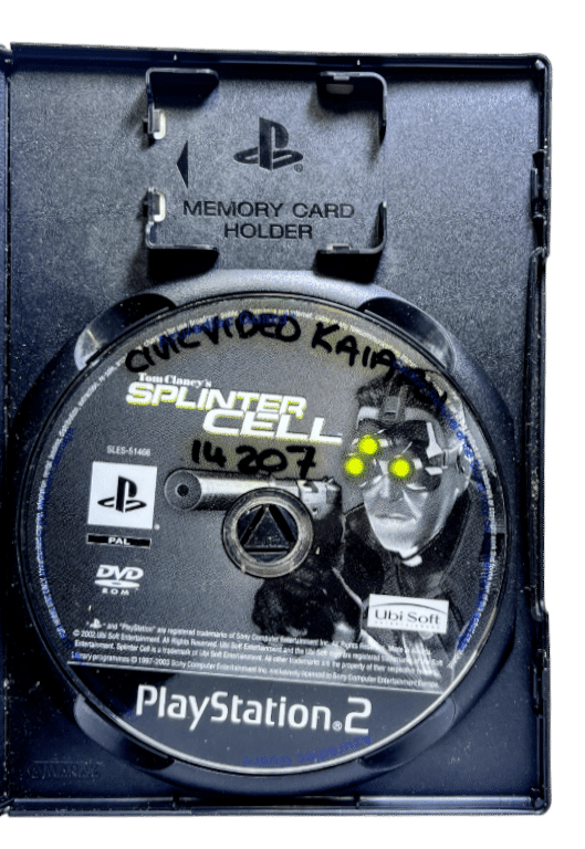 Tom Clancy's Splinter Cell PS2 (Black Edition)