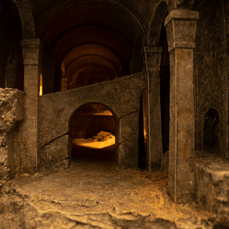 Weta Lord of the Rings Helm's Deep - 10 inch Environment Statue 1 (Medium)