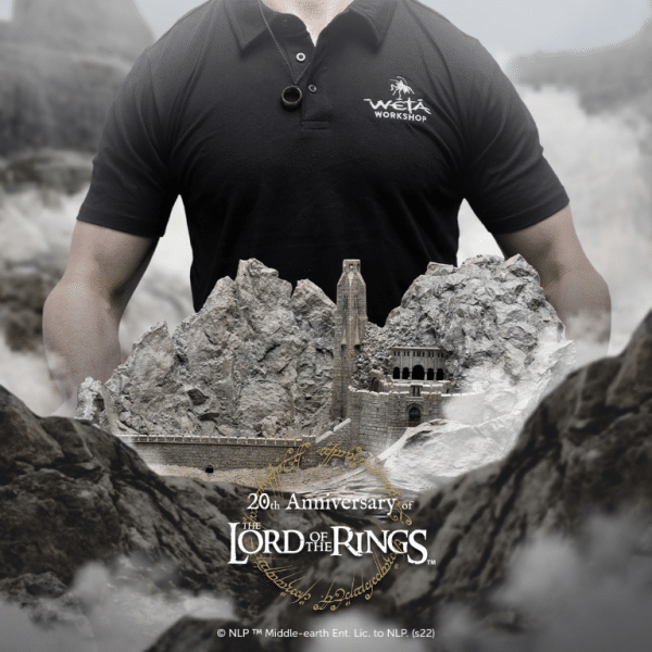 Weta Lord of the Rings Helm's Deep - 10 inch Environment Statue 1 (Medium)