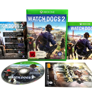 Watch Dogs 2 (WatchDogs 2) XBox One *MINT COMPLETE*