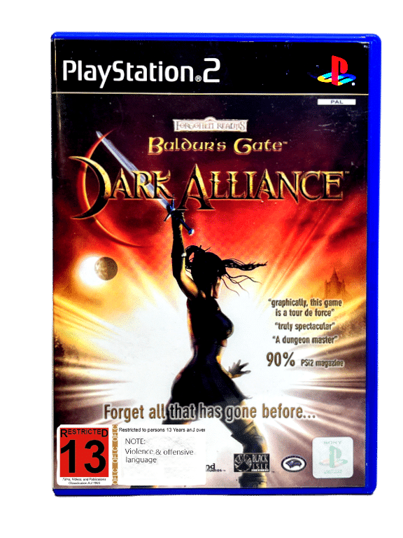 Baldur's Gate: Dark Alliance – Sony PlayStation 2 (PS2) – Complet Boîte Et Notice