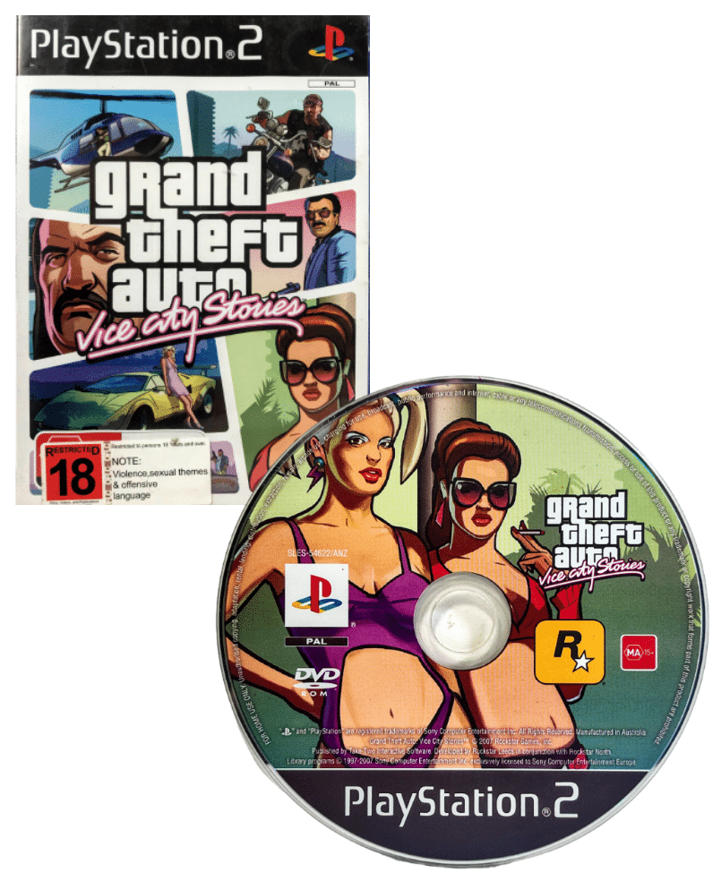 Grand Theft Auto: VICE CITY STORIES (PS2) Appleby Games