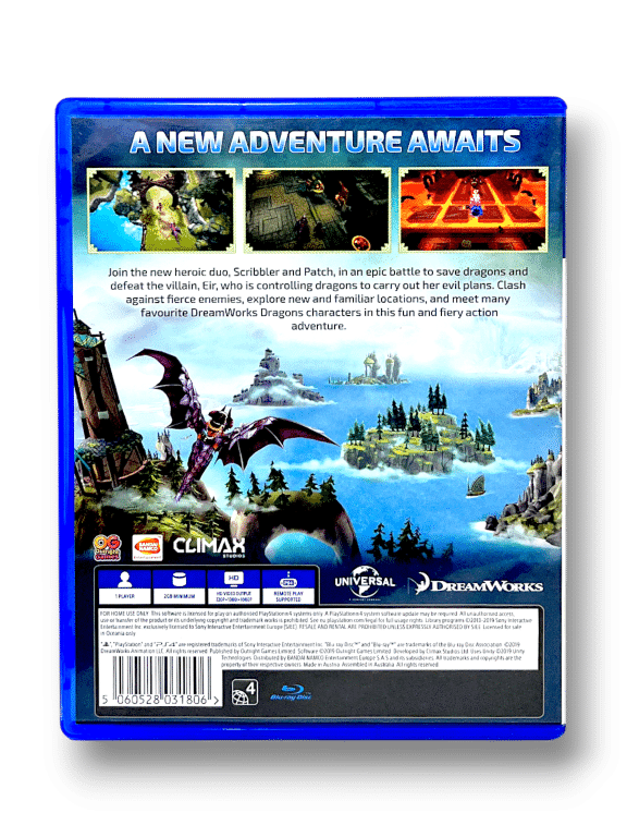 HOW TO TRAIN YOUR DRAGON: Dragons Dawn of New Riders (PS4)