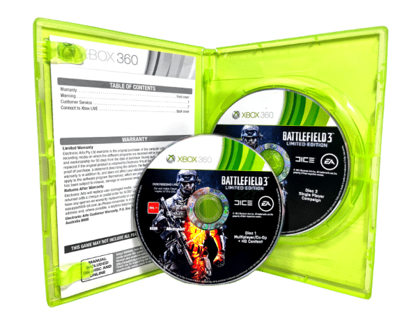 Xbox 360: Battlefield 3 LIMITED EDITION