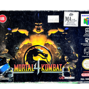 Mortal Kombat 4 Nintendo 64 N64 Game *BOXED COMPLETE*