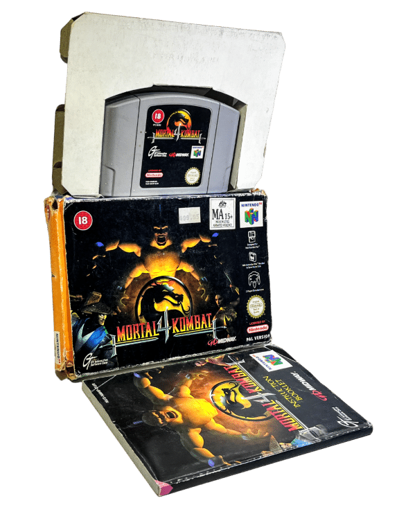 Mortal Kombat 4 Nintendo 64 N64 Game *BOXED COMPLETE*