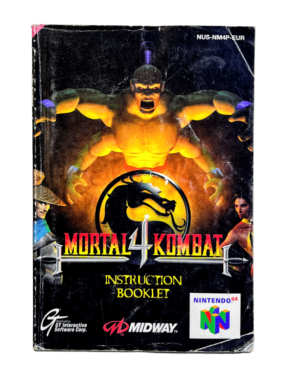 Mortal Kombat 4 Nintendo 64 N64 Game *BOXED COMPLETE*