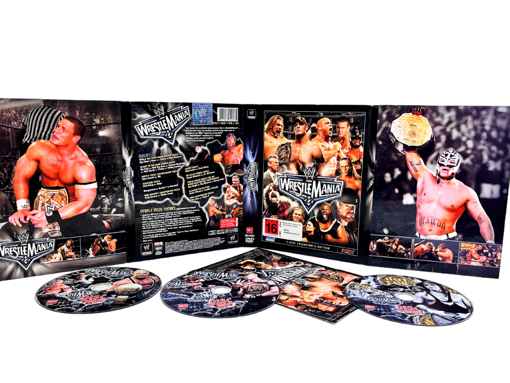 WWE WRESTLEMANIA 22 DVD BOX SET