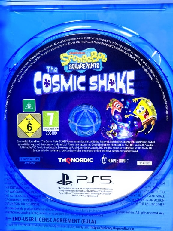 Spongebob Squarepants: The Cosmic Shake (PS5)