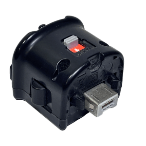 Official NINTENDO Wii MOTION PLUS Adapter *BLACK EDITION*