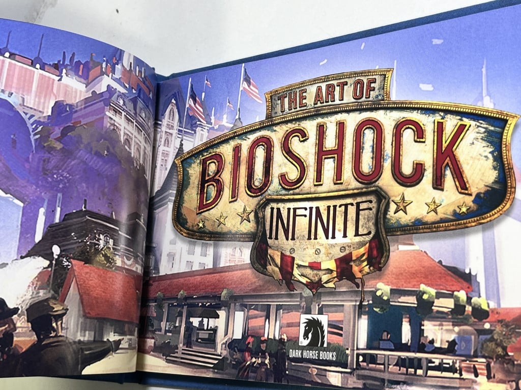 Bioshock Infinite Collector's Colombia Customs 1907 HARDCOVER BOOK