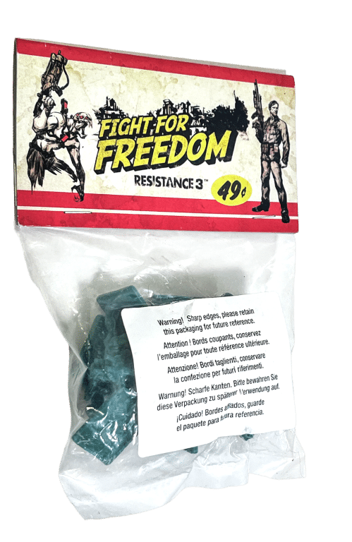 Resistance 3 SURVIVOR EDITION "Fight For Freedom" Army Figures (PLASTIC SEALED)