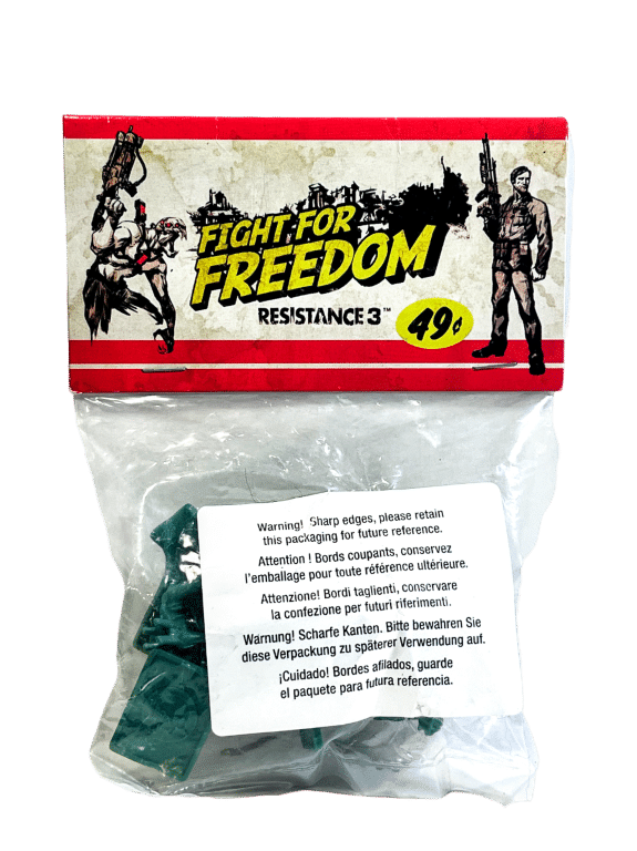 Resistance 3 SURVIVOR EDITION "Fight For Freedom" Army Figures (PLASTIC SEALED)