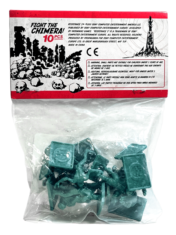 Resistance 3 SURVIVOR EDITION "Fight For Freedom" Army Figures (PLASTIC SEALED)