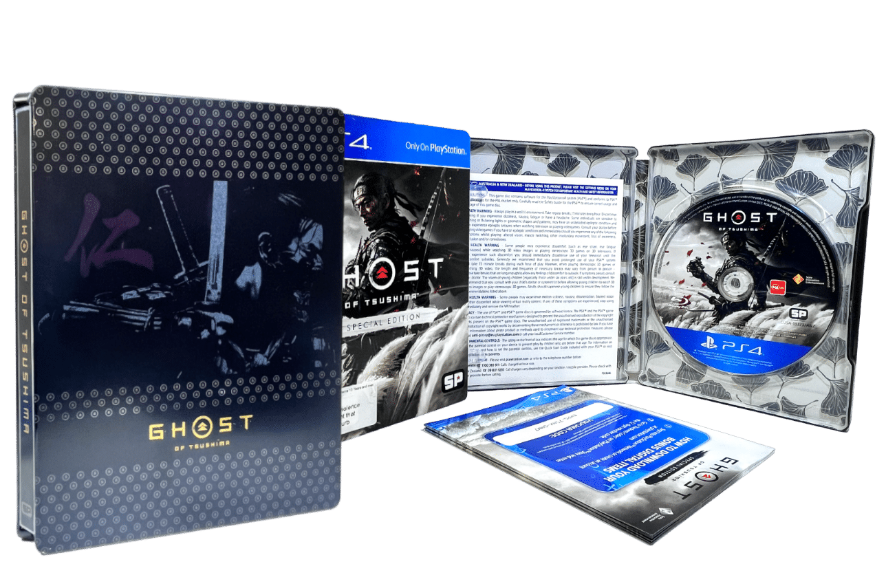 Ghost of Tsushima STEEL EDITION *MINT COLLECTOR'S* Appleby Games