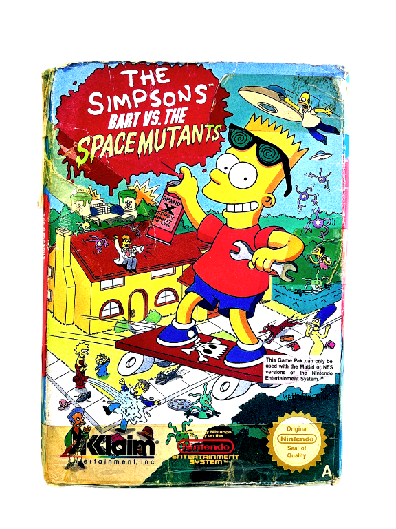 The SIMPSONS: BART vs the Space Mutants (NES) *BOXED & COMPLETE* - Image 2