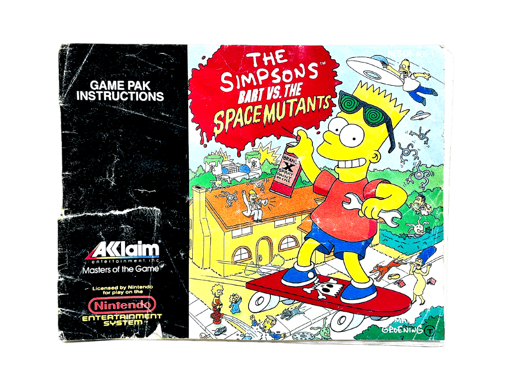 The SIMPSONS: BART vs the Space Mutants (NES) *BOXED & COMPLETE* - Image 5