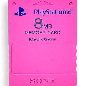 PINK PS2 Memory Card