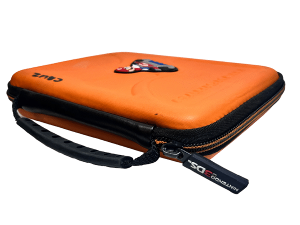 RDS Industries Hard Protective 3DS XL Carrying Case 2DS XL Mario Kart Orange